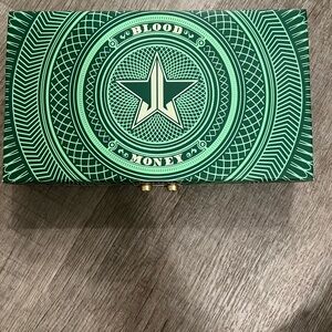 Jeffree Star Green Eyeshadow Palette Vibrant Makeup